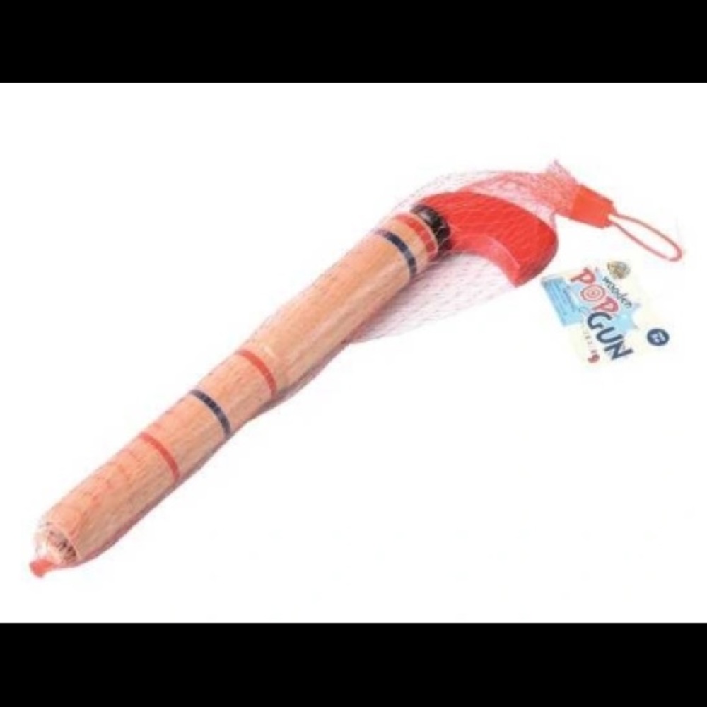 🆕 Wooden Pop Gun